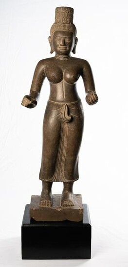 Antique Baphuon Style Lakshmi / Devi Consort of Vishnu