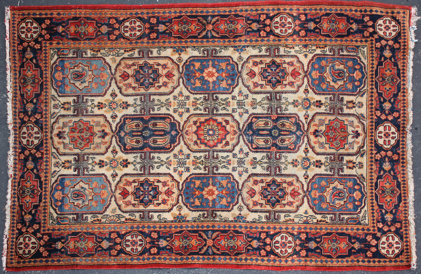 Antique Carpet / Possibly Herize Serapi Tribal Carpet 102102