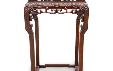 Antique Chinese Rosewood Pedestal