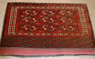 Antique Detailed Design Persian TAKEH TURKMAN OPEND BAG