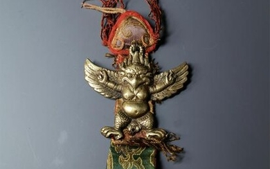 Antique Tibetan Buddhist Exorcism Vajra Garuda