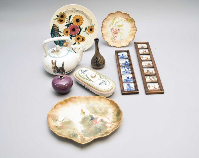 Assorted ceramics including Minton and Royal Worcester