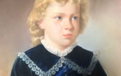 Austrian school of the XIX Century - Child portrait