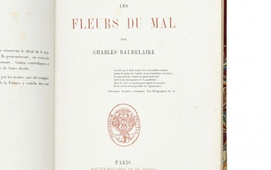 BAUDELAIRE, Charles (1821-1867) Les Fleurs du mal