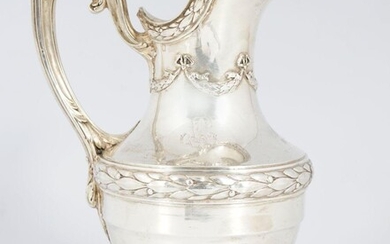 ** Beautiful 19th century French sterling silver heavy litter...