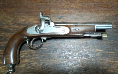 Belgium - 1850 - Man. Impériale de Liège - Pistolet de cavalerie / arçon ou de marine - Percussion - Pistol - 14.5 mm
