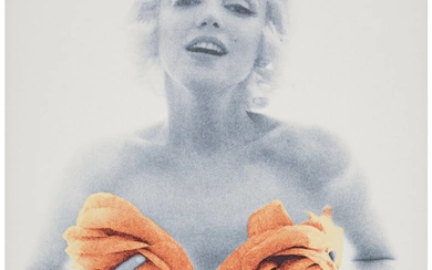 Bert Stern (1929-2013), Marilyn Monroe with Apricot Roses from The Last Sitting (1962)