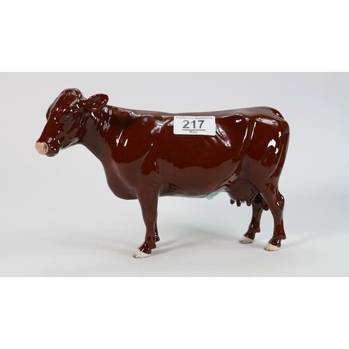 Beswick red polled cow 4111