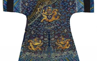 Blue dragon robe for midsummer