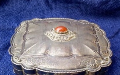 Box - .800 silver - Italy - Early 20th century