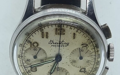 Breitling - Chronograph PREMIER - Kaliber Venus 178 - Referenz 787 - Men - um 1940