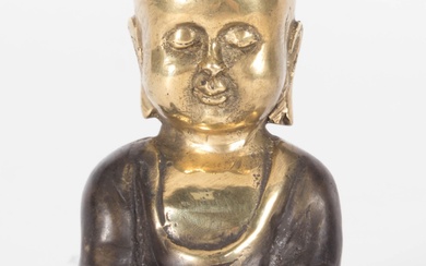 Bronze figure of Buddha as a child China/Tibet
