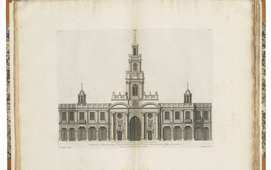 CAMPBELL, Colen (fl. 1715-1729). Vitruvius Britannicus, or the British Architect. Vols 1-3: [London: no date]; Vol. 4: [London:] Woolfe & Gandon, 1767; Vol. 5: [London:] Woolfe & Gandon, 1771.