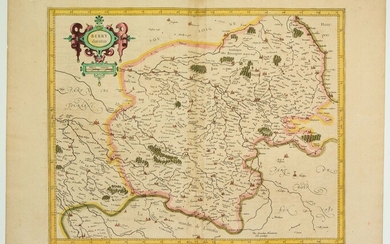 Carte du XVIIe : «BERRY Ducatis » (c.1634)... - Lot 17 - Vermot et Associés