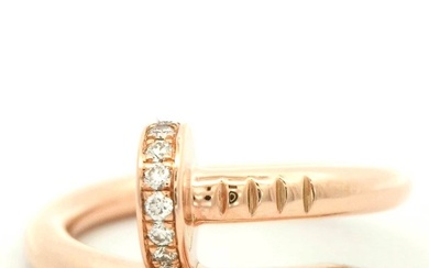 Cartier - Jewellery band - Juste un clou Rose gold Diamond