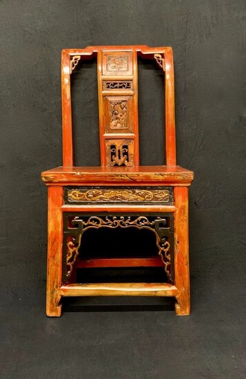 Children's chair - Softwood - China - Early 20th century