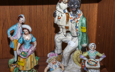 Collection of Assorted Porcelain Figures