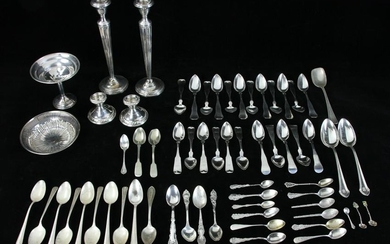Collection of Silver Flatware and Holloware