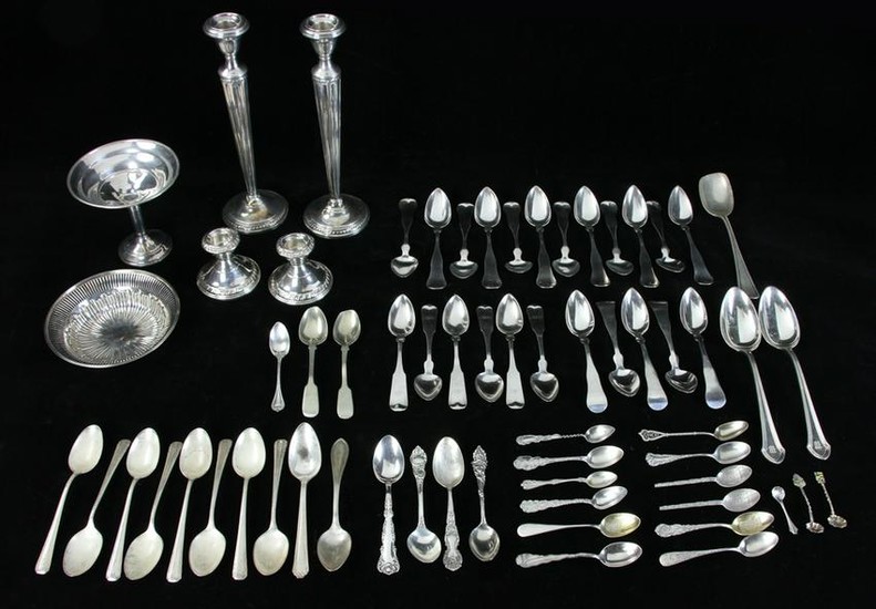 Collection of Silver Flatware and Holloware