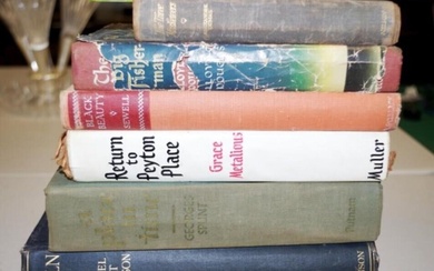 Collection of various vintage books