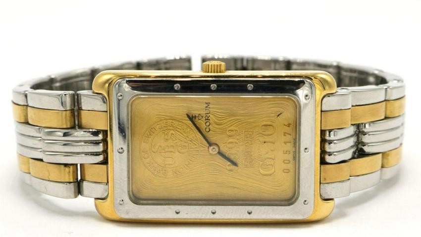 Corum Pure Gold 10 Gram Ingot Watch