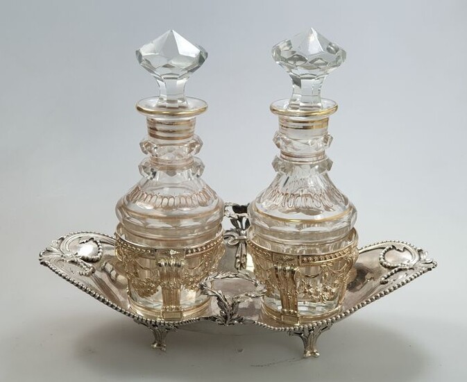 Cruet stand - .950 silver - Paris - 1783-1789 - France - Late 18th century