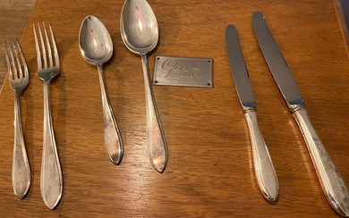 Cutlery set for 12 (108) - Silverplate