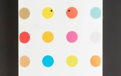 DAMIEN HIRST (Bristol, UK, 1965) for Supreme, New York. From the "Spot" series. Screen-printed