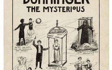 DUNNINGER, Joseph. Dunninger the Mysterious. [New