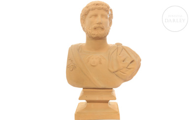Decorative bust "Roman Emperor", 20th century
