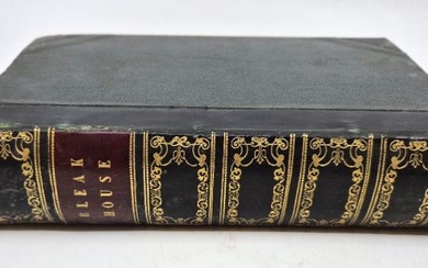 Dickens (Charles), "Bleak House", London; Bradbury & Evans, 1853, 1st...