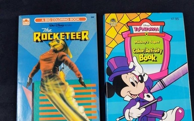 Disney Mickey Mouse Rocketeer Coloring Books