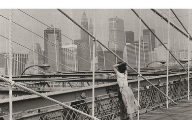 EDOUARD BOUBAT - Brooklyn Bridge, 1982