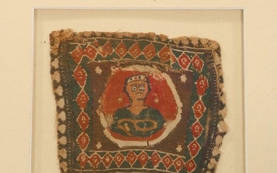 Egypt, Coptic textile, 6th-7th century, with the depiction...