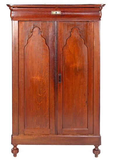 (-), Oak maid's cabinet, 161 cm high, 110...
