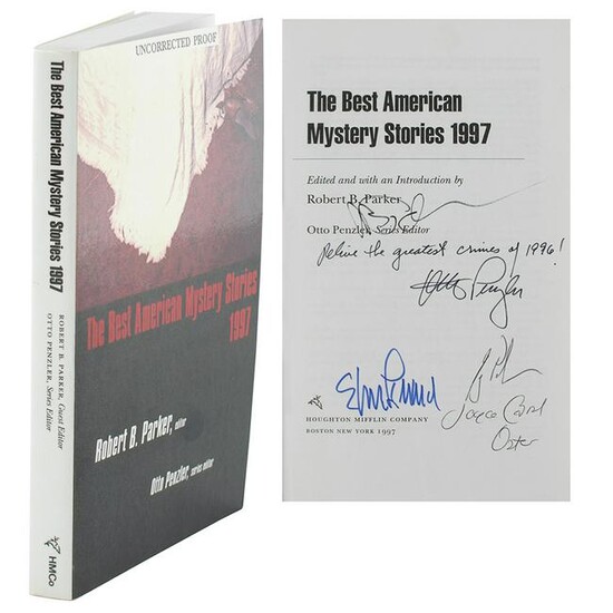 Elmore Leonard and Others Multi-Signed Book