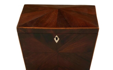English inlaid mahogany box
