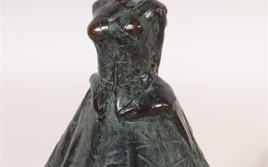 Eric Claus - Bronzen sculptuur: Colombina - 2003 (Oplage slechts 8 stuks)
