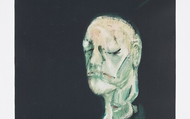 Francis Bacon, Masque mortuaire de William Blake (after, Study of Portrait based on The Life Mask of William Blake 1955) (S. 27, T. 29)