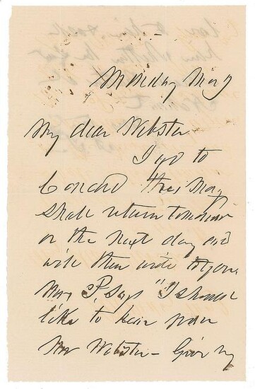 Franklin Pierce Autograph Letter Signed