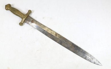 French 19th Century Short Artillery Sword