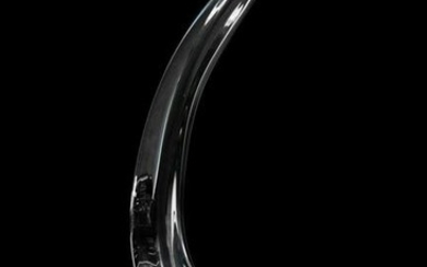 French Daum Crystal Dolphin Sculpture