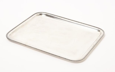 French Silver Tray