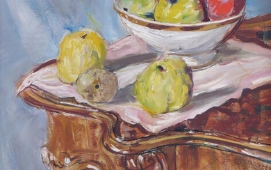 Früchtestillleben, Moderner Maler des 20. Jahrhunderts