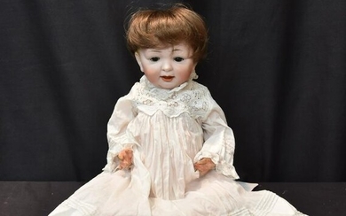 GERMAN SOLID DOME BISQUE HEAD DOLL