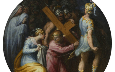 GIOVANNI BATTISTA NALDINI (FIESOLE C. 1537-1591 FLORENCE) Christ Carrying the Cross