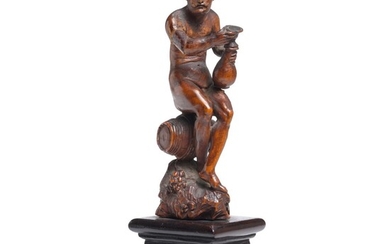 German, 17th century | Bacchus seated on a Barrel
