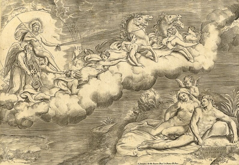 Giulio Bonasone (Bologna,, - 1576), Il sorgere del sole.
