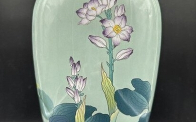 Gonda Hirosuke Japanese partially wireless cloisonne vase, c1900
