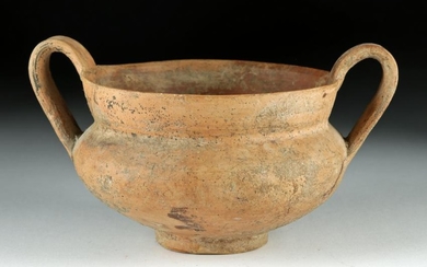 Greek Hellenistic Pottery Kantharos